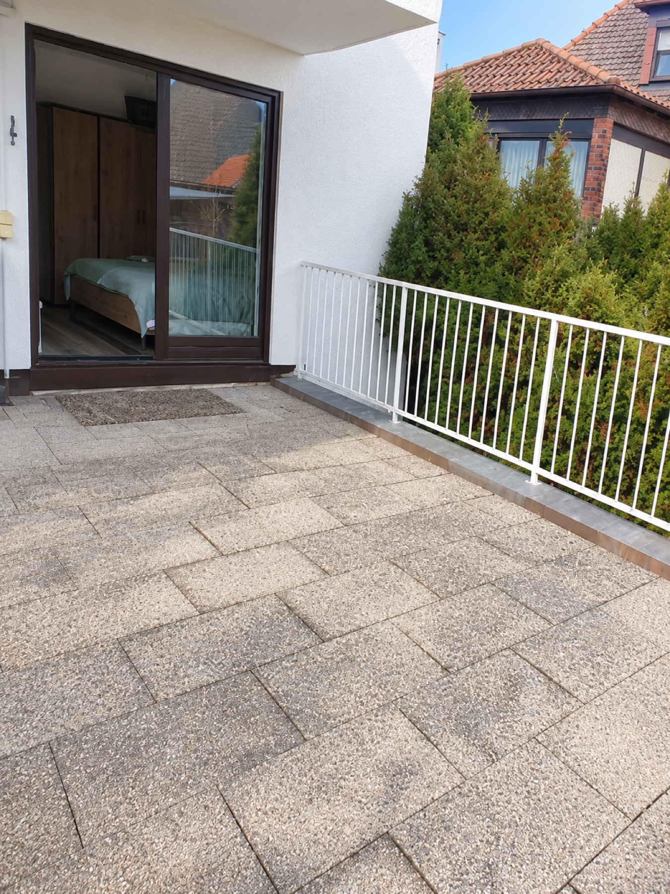 Terrasse des Apartments