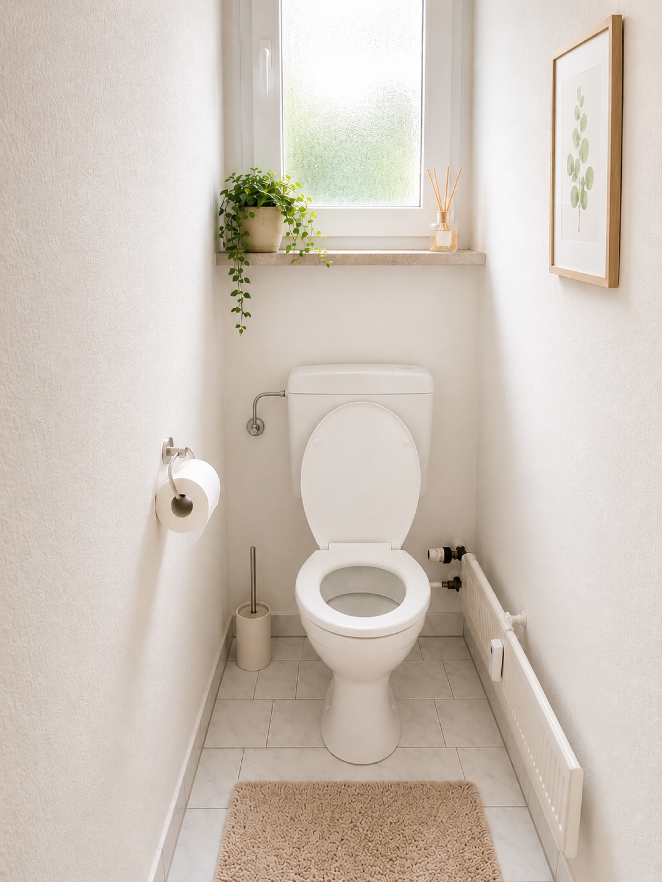 Separates WC im Apartment 3.1