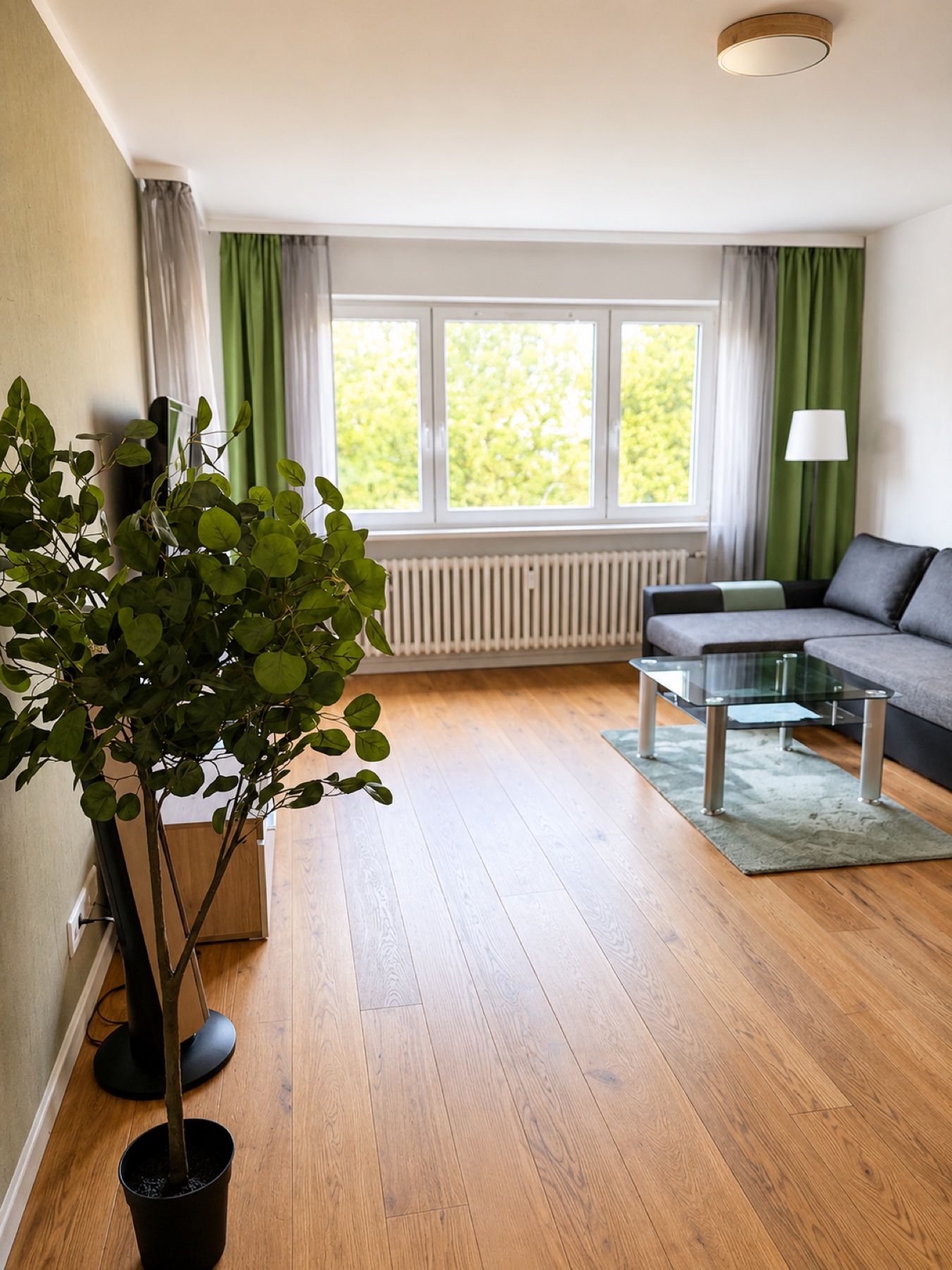Wohnbereich im Apartment 3.2